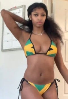 angel reese bikini
