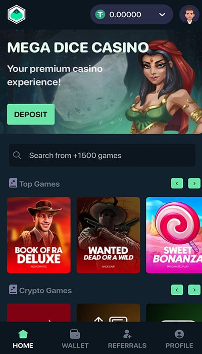 Mega Dice Telegram