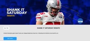 Shank It Saturday Rebate