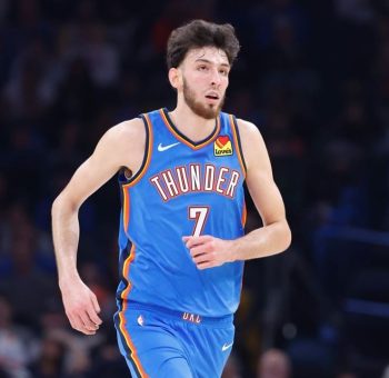 Oklahoma City Thunder Chet Holmgren first player in NBA history with 10+ blocks, 3-pointers through first 4 games