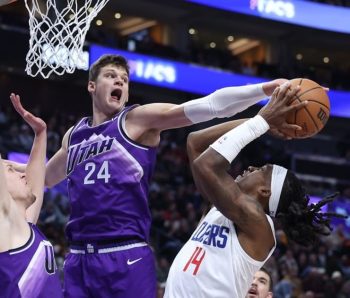 Jazz center Walker Kessler averaging 4 blocks per 36 minutes, could join Mitchell Robinson