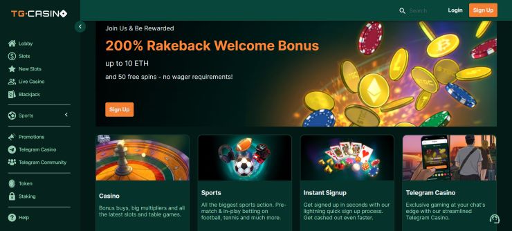 TG Casino Step 1 Choose Your Casino Welcome Bonus