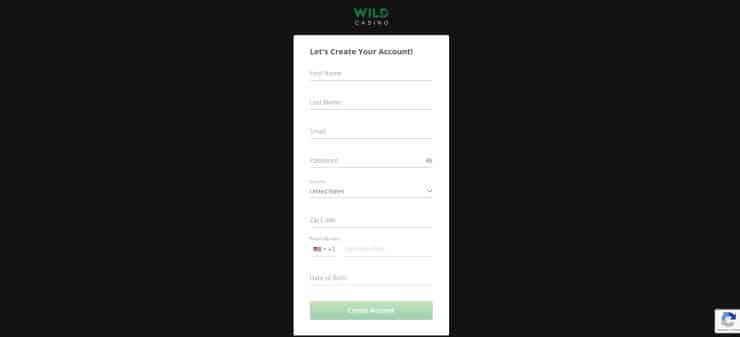 alabama online casinos Wild Casino Step 2 Register an Account