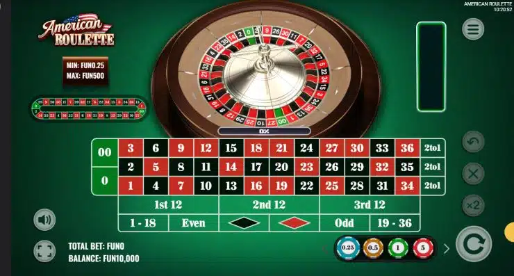 American Roulette Wheel