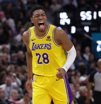 Los Angeles Lakers Rui Hachimura Records 103.6% Effective FG Percentage, 6th Highest in NBA History