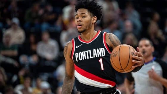 Anfernee Simons Trail Blazers pic