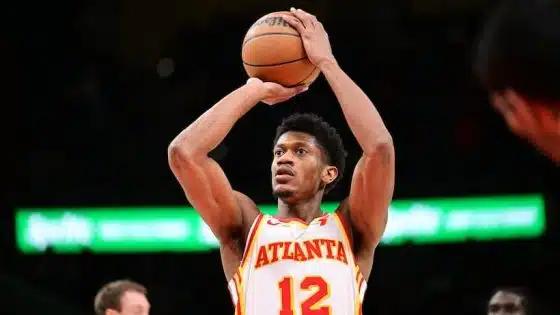 De'Andre Hunter Hawks pic