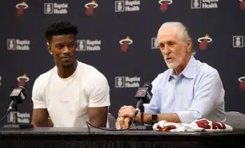 Jimmy Butler Said Heat President Pit Riley Referenced Deceased Father Before Trade