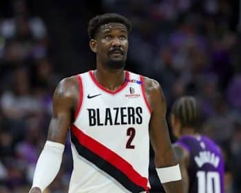 Portland Trail Blazers' Deandre Ayton Out At Least 4 Weeks With Calf Strain