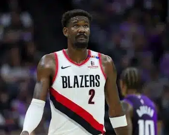 Portland Trail Blazers' Deandre Ayton Out At Least 4 Weeks With Calf Strain