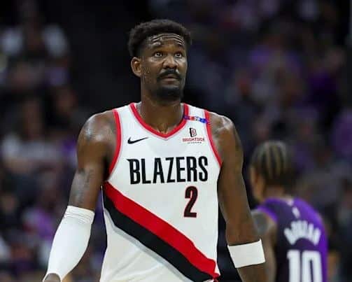 Portland Trail Blazers' Deandre Ayton Out At Least 4 Weeks With Calf Strain