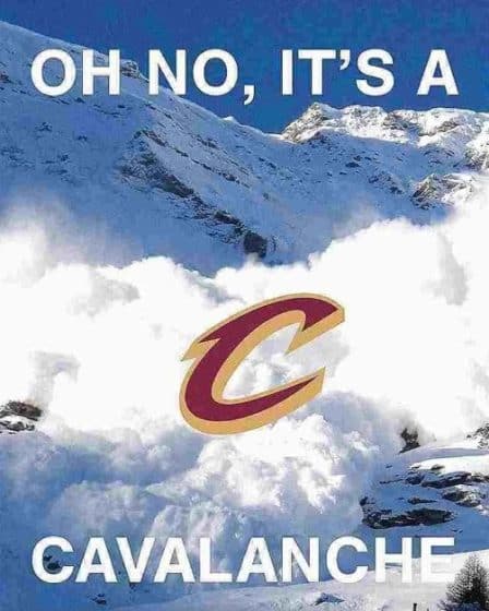 Cleveland Cavaliers File For 'Cavalanche' Trademark After Clinching Playoff Berth