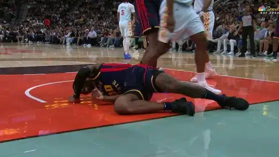 Jonathan Kuminga injury pic