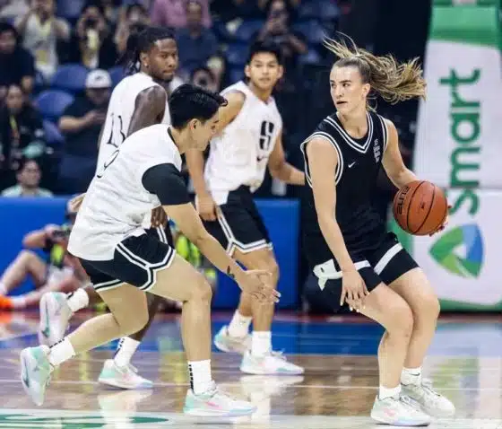 Sabrina Ionescu Goes Viral After Getting Locked Up By High School Player At Her Camp