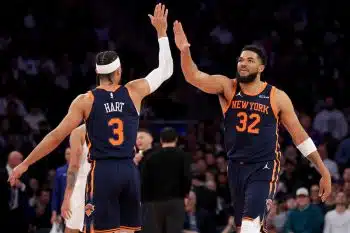 Karl-Anthony Towns Josh Hart triple-doubles