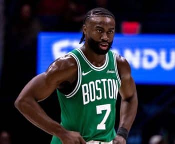 Celtics Jaylen Brown Received Painkilling Shot in Knee Before NBA Playoffs