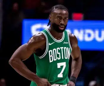 Celtics Jaylen Brown Received Painkilling Shot in Knee Before NBA Playoffs