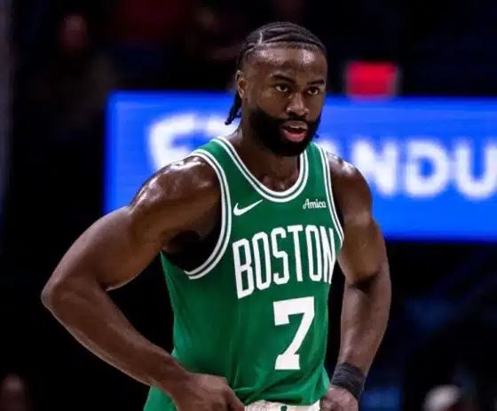 Celtics Jaylen Brown Received Painkilling Shot in Knee Before NBA Playoffs