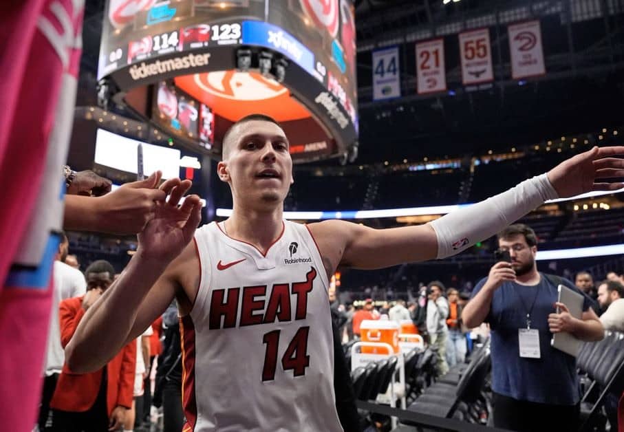 Miami Heat Become First No. 10 Seed to Make NBA Playoffs After Defeating Hawks in OT
