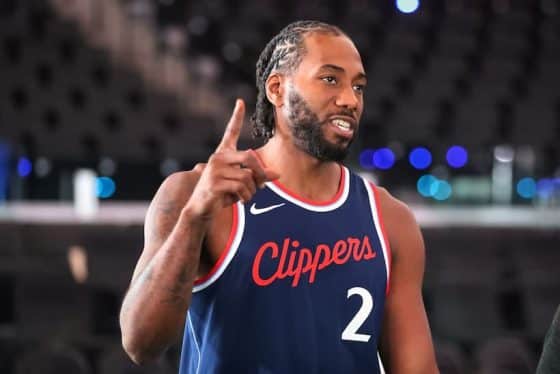 Kawhi Leoanrd Clippers pic