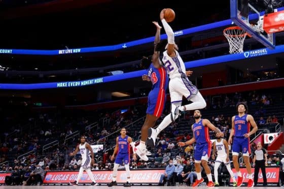 Kings vs. Pistons pic