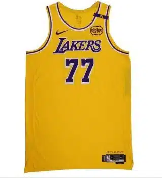 Luka Doncic 'Earliest' Game-Worn Lakers Jersey Hits Auction