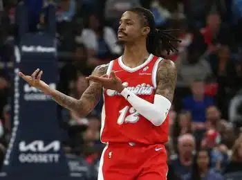 NBA Fines Grizzlies' Ja Morant $75K for Finger-Gun Gestures