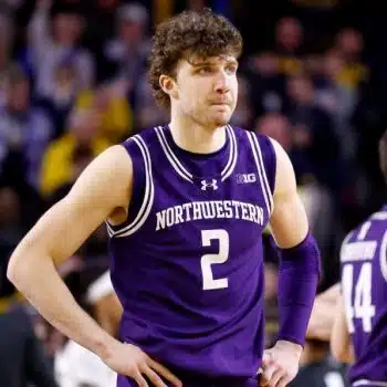 Northwestern Nick Martinelli Declares For 2025 NBA Draft