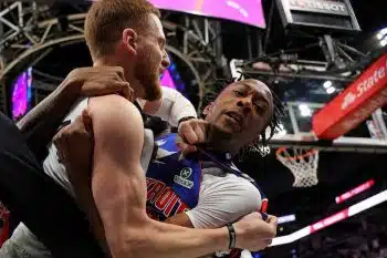 Pistons vs. Timberwolves fight