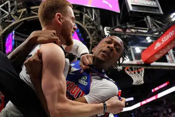 Pistons vs. Timberwolves fight