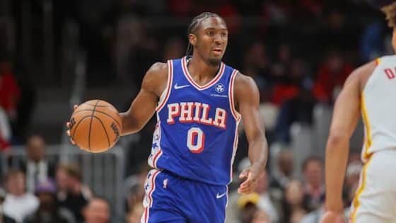 Tyrese Maxey 76ers pic