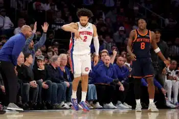Pistons end 15-game playoff losing streak