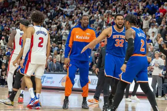 Referees make mistake Pistons Knicks Game 4