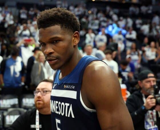 Timberwolves Anthony Edwards Held to Second-Lowest Scoring Total of Postseason