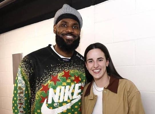 Caitlin Clark Calls LeBron James GOAT After Meeting Lakers Star