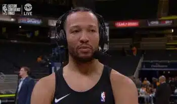Jalen Brunson Overwhelmed by 'Knicks in 6' Chants After Game 3