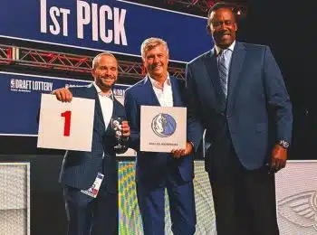 'Rigged': NBA Fans React to Mavericks Winning NBA Draft Lottery