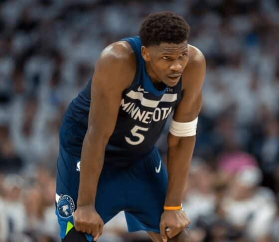 Timberwolves Anthony Edwards Suffers Ankle Injury In Game 1 Loss