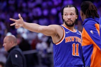 Jalen Brunson dagger three