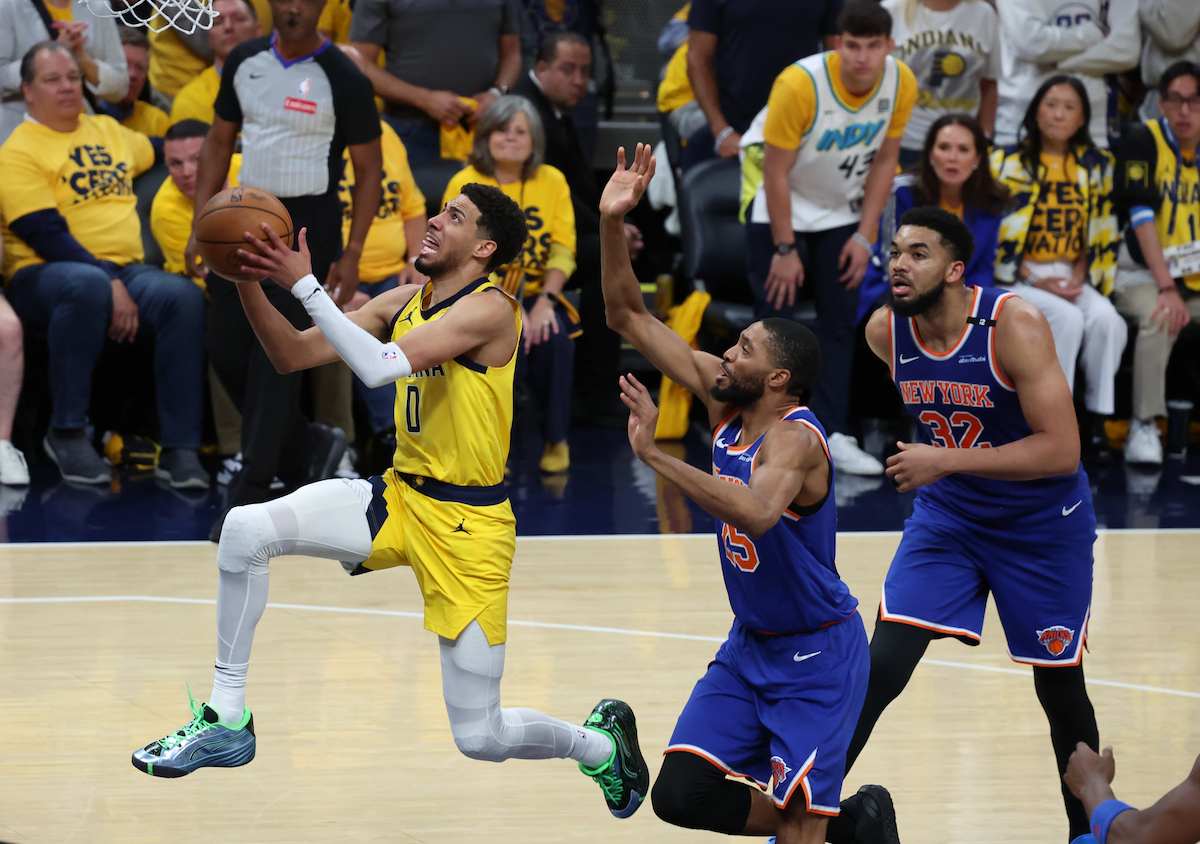 WATCH: Haliburton Historic Triple-Double Leads Pacers to Game 4 Win