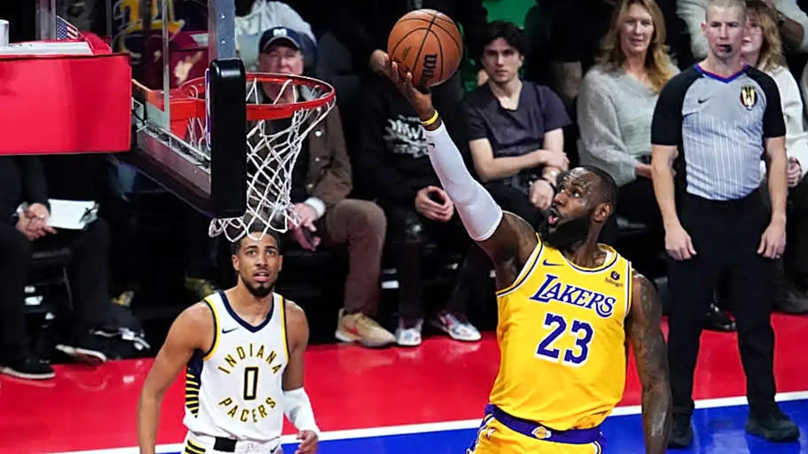 LeBron James isn’t surprised by Tyrese Haliburton’s playoff run