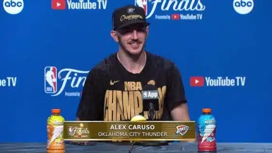 Alex Caruso Thunder pic