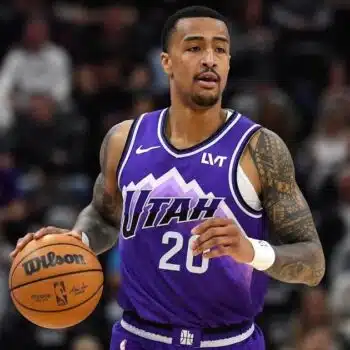 Utah Jazz Rumors John Collins Exercises $26.5M Player Option For 2025-26