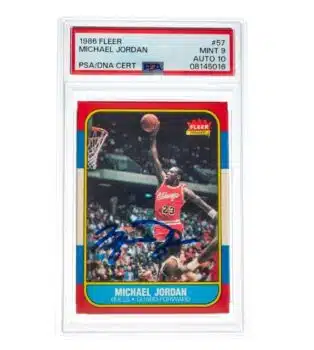 Chicago Bulls Michael Jordan Rookie Card Sells for $2.5M at Auction House