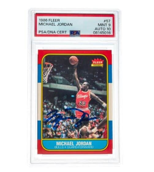 Chicago Bulls Michael Jordan Rookie Card Sells for $2.5M at Auction House