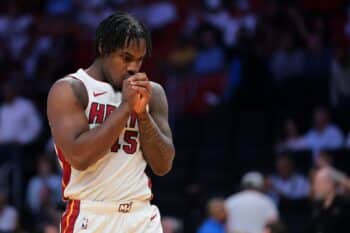 Davion Mitchell Heat hands