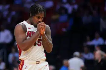 Davion Mitchell Heat hands