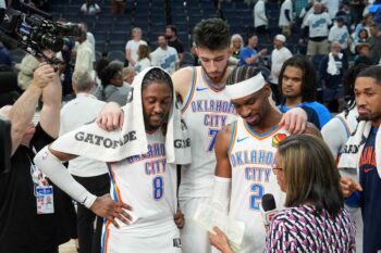 Jalen Williams, Chet Holmgren, Shai Gilgeous-Alexander - Oklahoma City Thunder