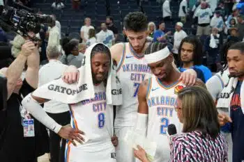 Jalen Williams, Chet Holmgren, Shai Gilgeous-Alexander - Oklahoma City Thunder