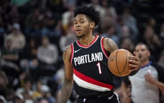 Anfernee Simons Trail Blazers pic